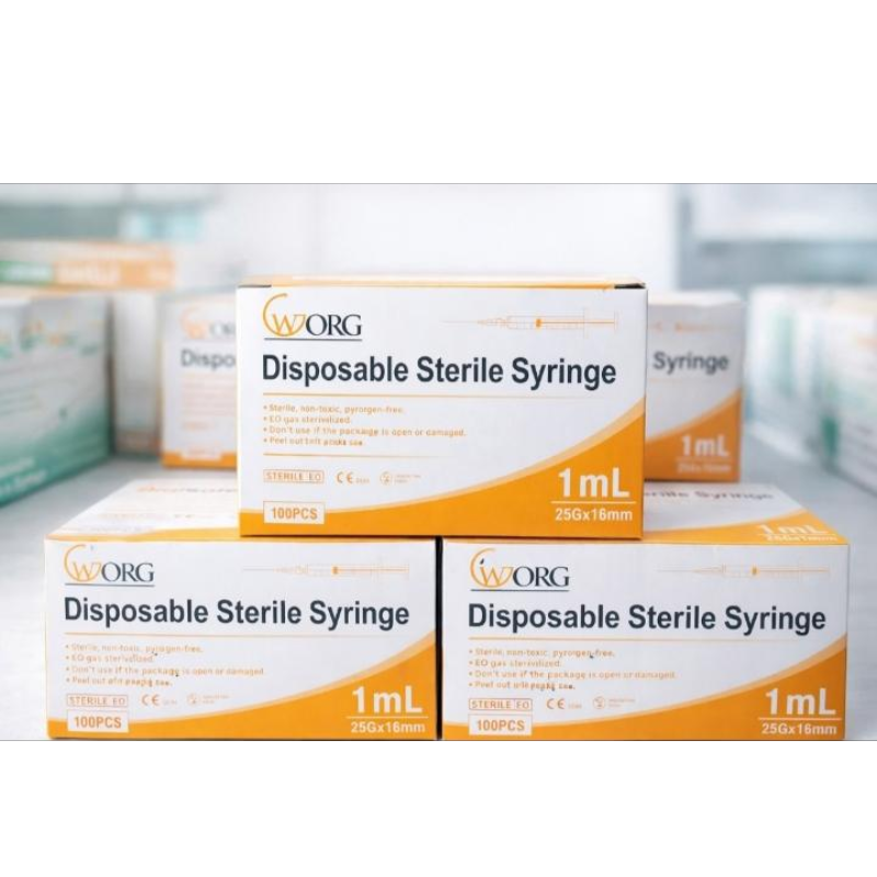 Seringue 1ml de mésothérapie et micro-injections