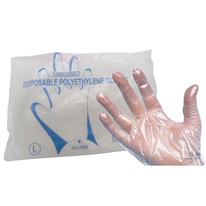 GANT 5 DOIGTS EN PLASTIQUE LARGE