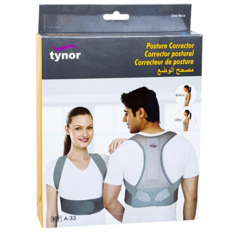 Correcteur de posture redresse dos Tynor A33